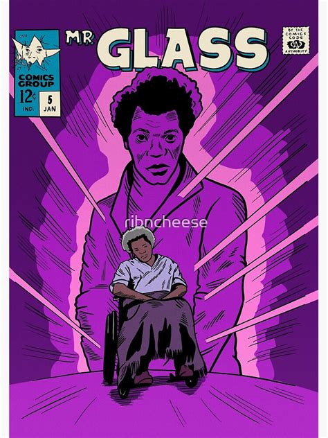 mr glass comic book character.